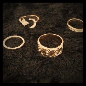 Bohemian Vintage Knuckle Rings